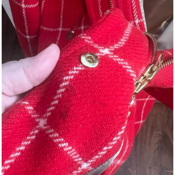 J. Crew Chateau Parka Plaid Windowpane Check 100% Wool Hooded Coat - Picture 12 of 12